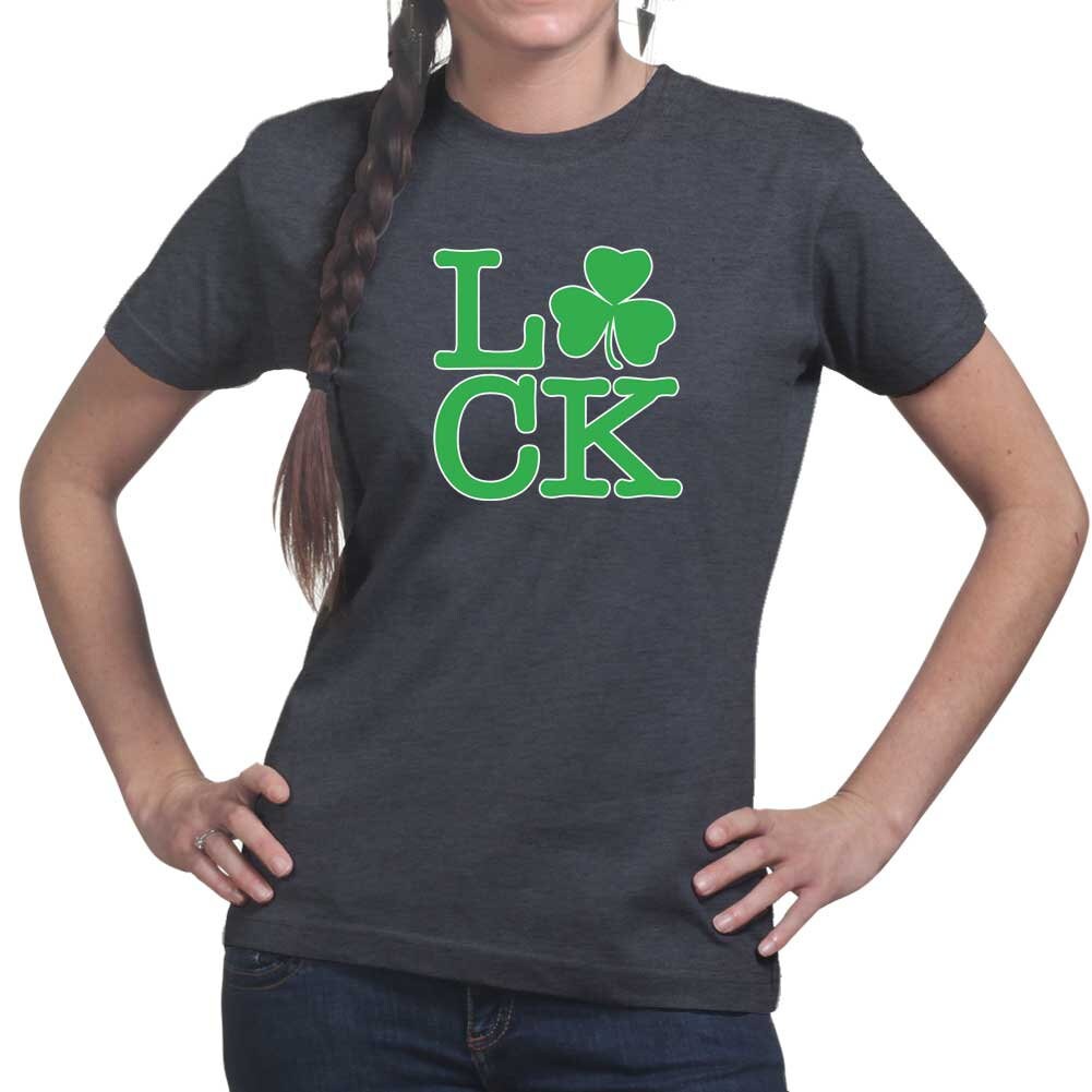 Lucky Clover T-Shirt, Four Leaves Clover Shirt, Ireland St. Patrick’s Day Shirt, Saint Paddy’s Shamrock Outfit, Girls Festive Apparel Gift