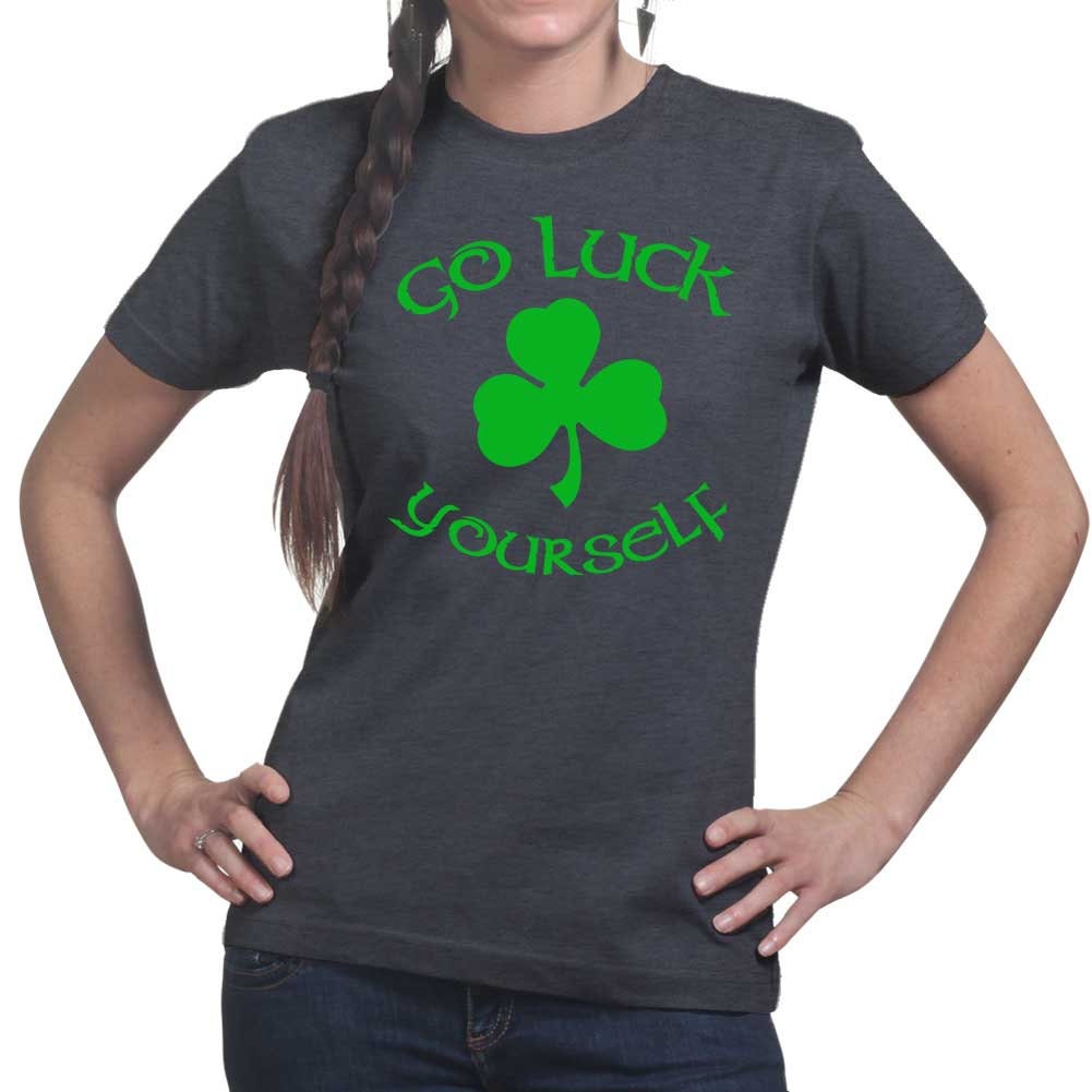 Go Lucky Yourself T-Shirt, Four Leaves Ireland Patrick Shirt, Lucky Clover Shamrock Tee, Saint Patrick Day, Shamrock Paddy’s Outfit