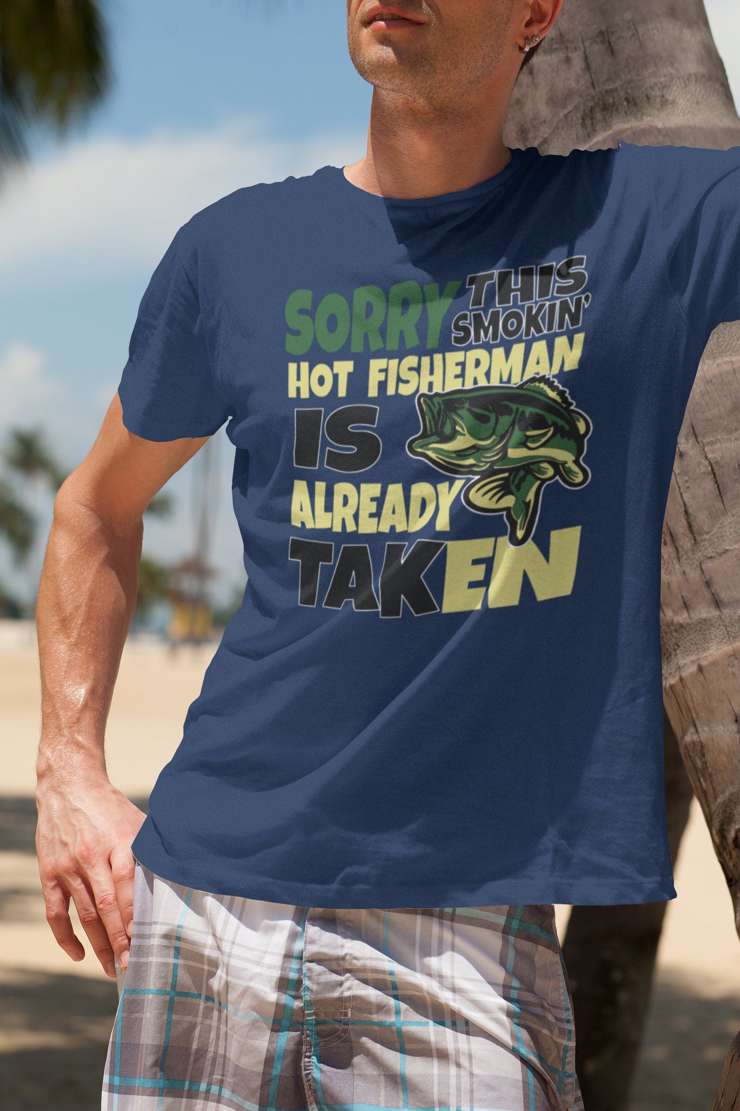 Hot Fisherman Funny Fishing T-shirt