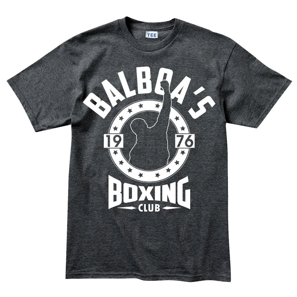 Balboa Boxing MMA Fitness Graphic Tees for Men - Gym Shirt - Workout Gym Graphic T Shirts - Motivational Gifts, Gym Lovers