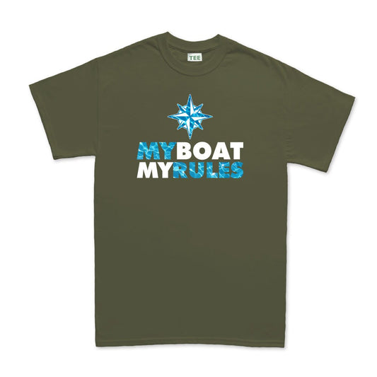 My Boat My Rules Sailing Fishing T-shirt