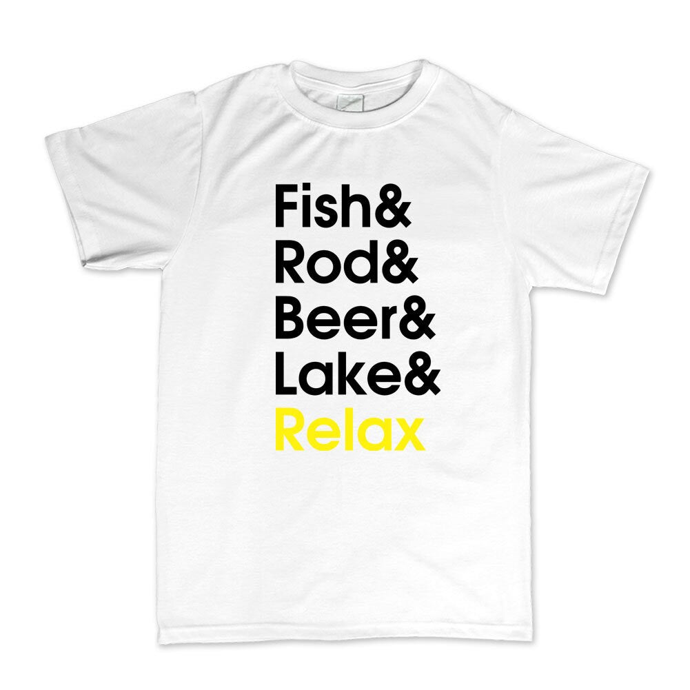 Fishing Rod Tackle Angler Bait Running T-shirt