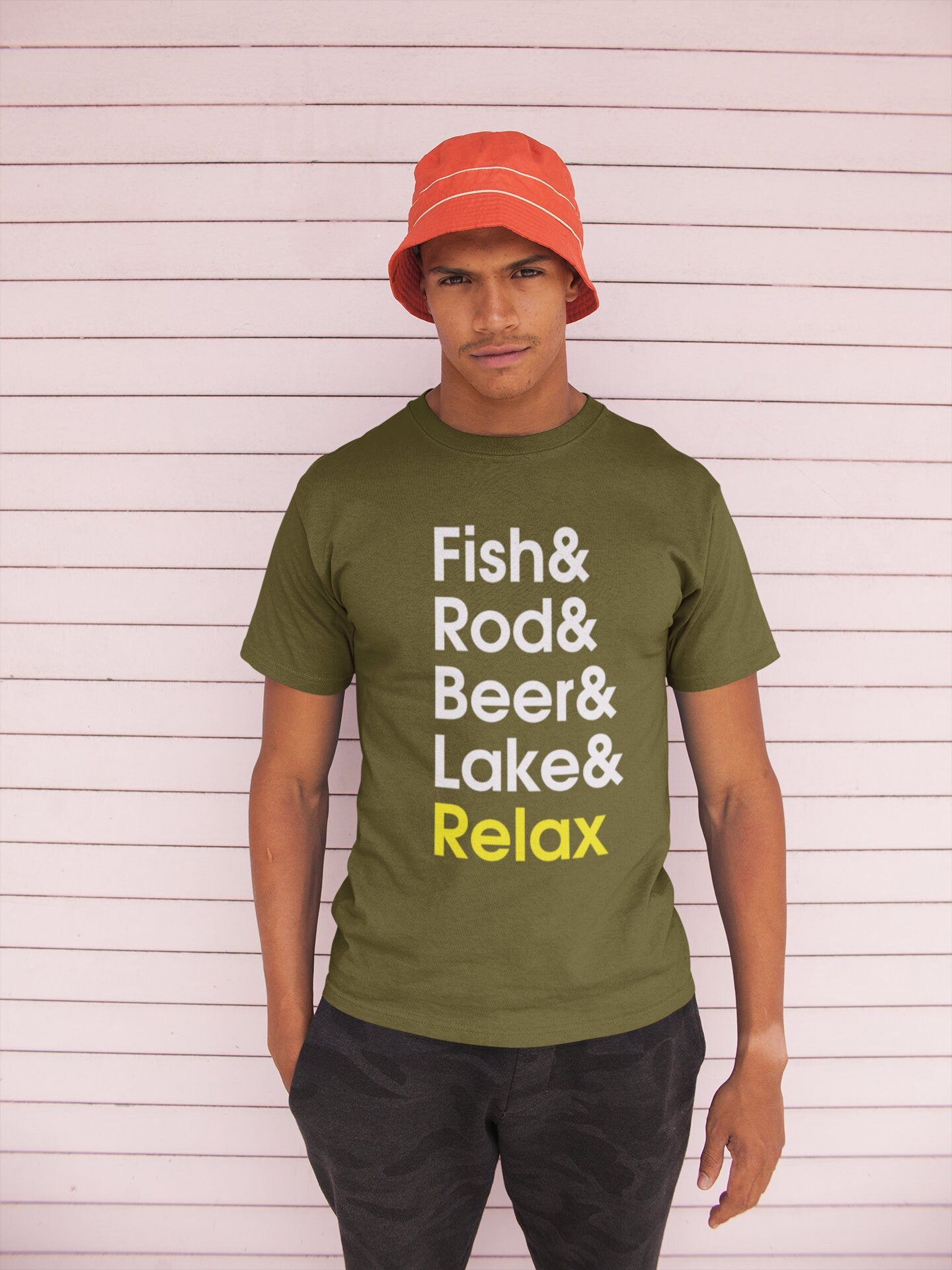 Fishing Rod Tackle Angler Bait Running T-shirt