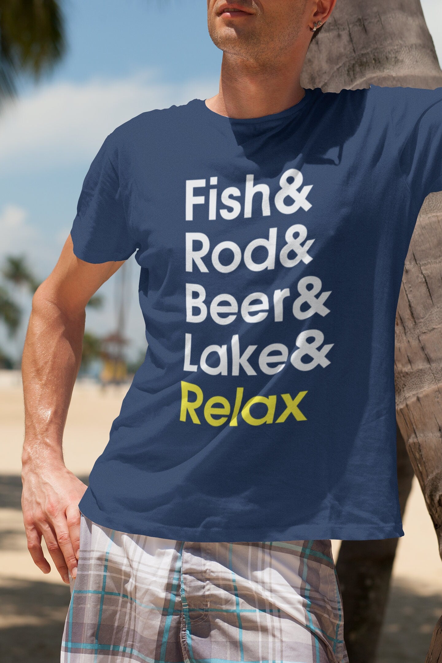 Fishing Rod Tackle Angler Bait Running T-shirt