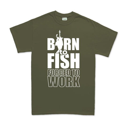 Born to Fish Men's Funny T-shirt