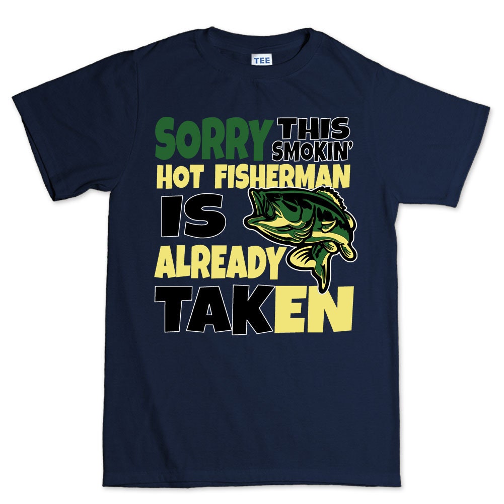 Hot Fisherman Funny Fishing T-shirt