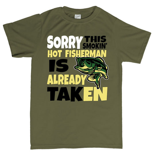 Hot Fisherman Funny Fishing T-shirt