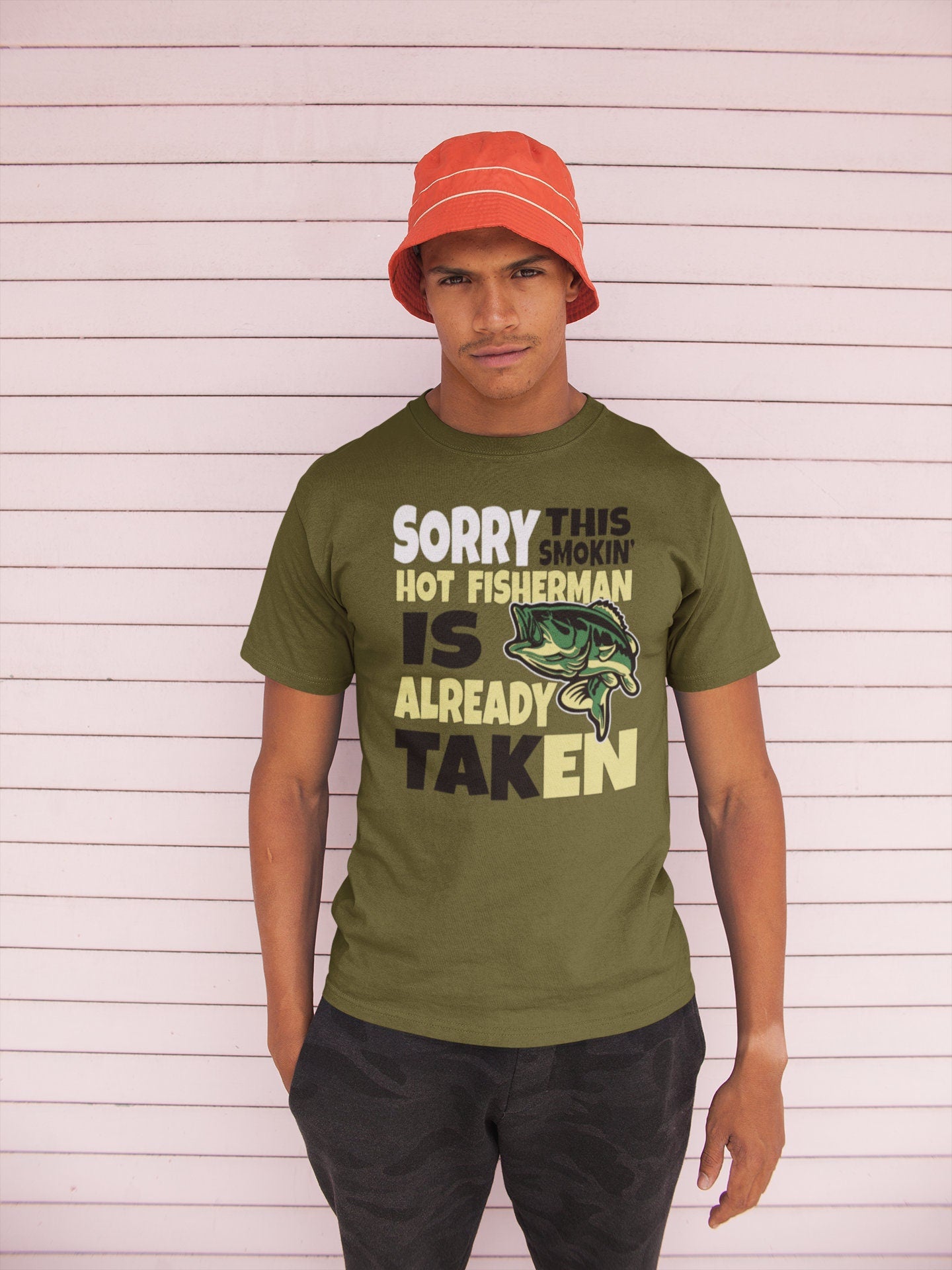 Hot Fisherman Funny Fishing T-shirt