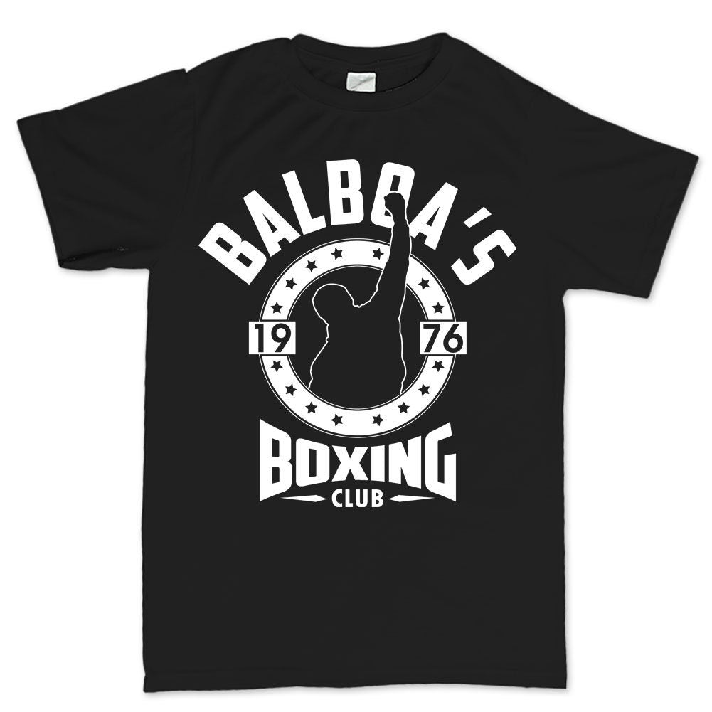 Balboa Boxing MMA Fitness Graphic Tees for Men - Gym Shirt - Workout Gym Graphic T Shirts - Motivational Gifts, Gym Lovers