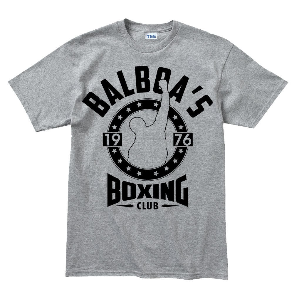 Balboa Boxing MMA Fitness Graphic Tees for Men - Gym Shirt - Workout Gym Graphic T Shirts - Motivational Gifts, Gym Lovers