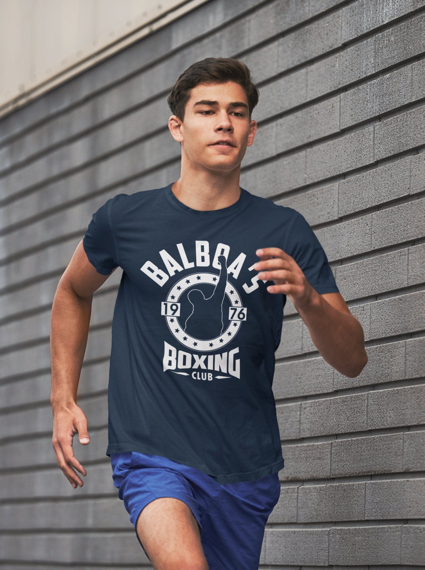 Balboa Boxing MMA Fitness Graphic Tees for Men - Gym Shirt - Workout Gym Graphic T Shirts - Motivational Gifts, Gym Lovers