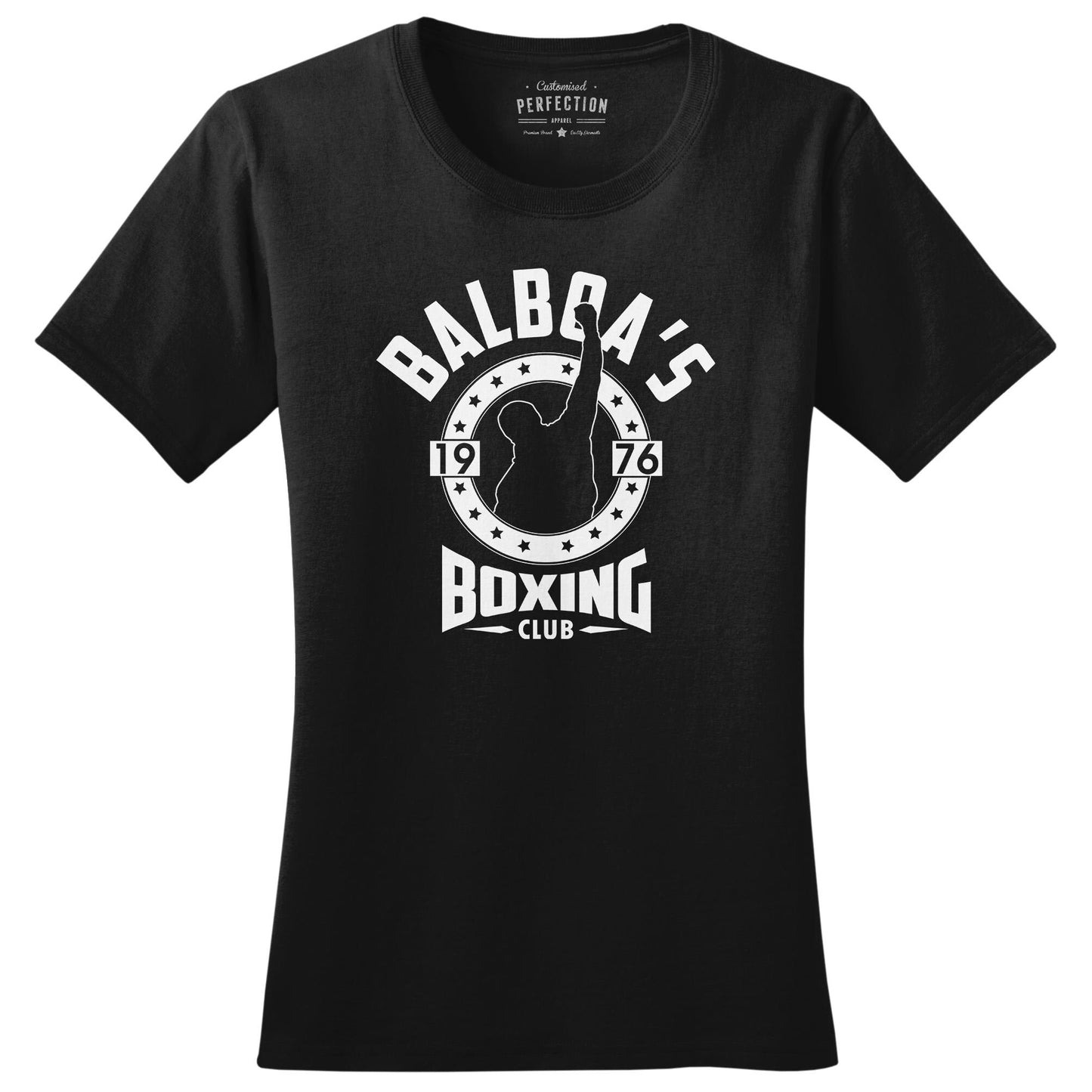 Balboa Boxing MMA Fitness Tees for Women - Novelty Gym Shirt - Workout Gym Graphic T Shirts - Motivational Gifts, Gym Lovers