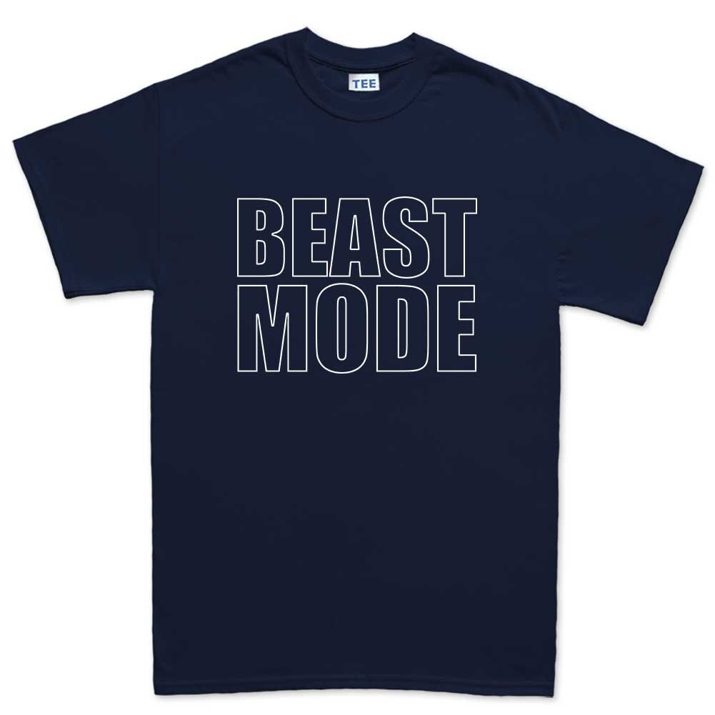 Beast Mode Fitness Graphic Tees for Men - Novelty Gym Shirt - Workout Gym Graphic T Shirt - Motivational Gifts, Gym Lovers