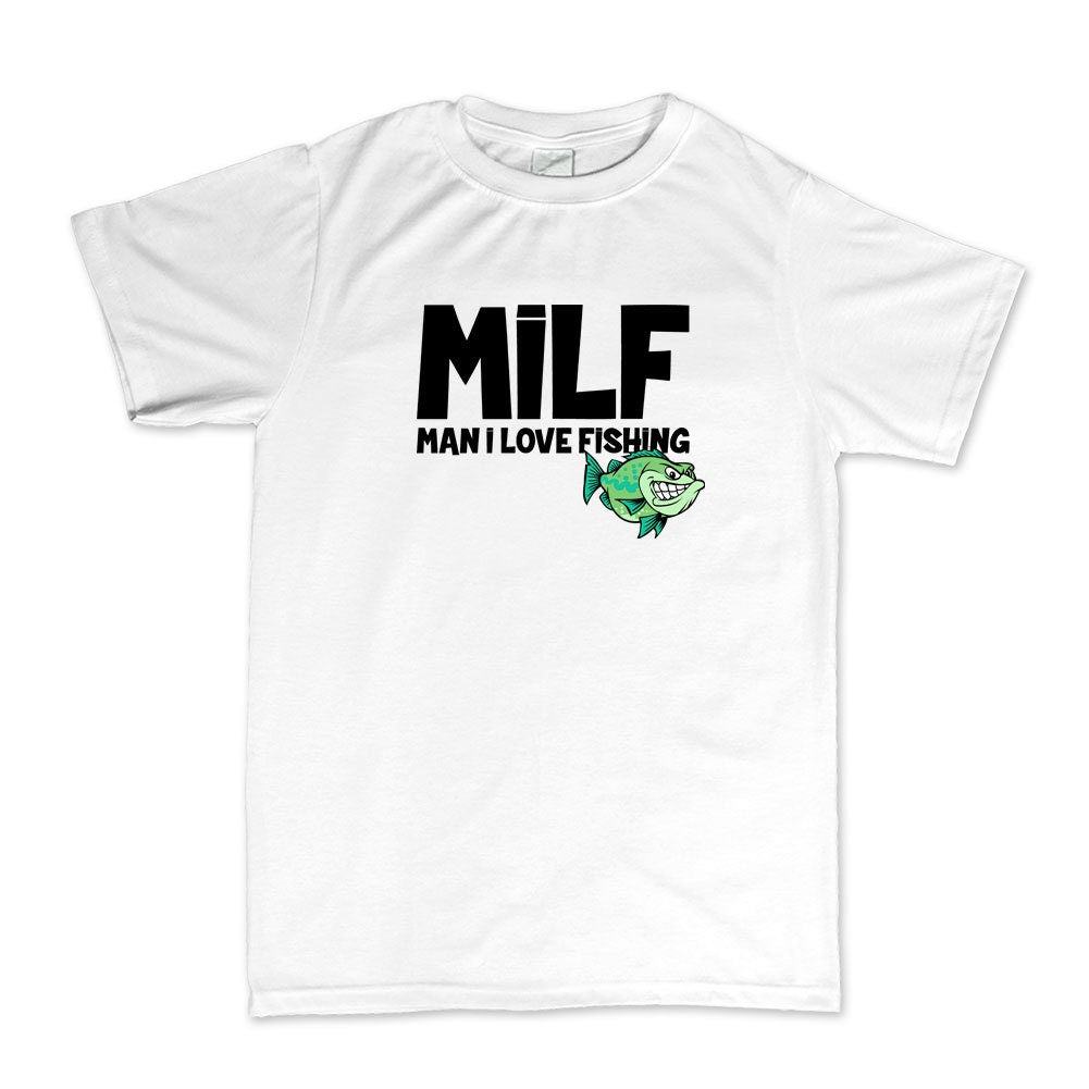 MILF Man I Love Fishing Funny Mens T-shirt