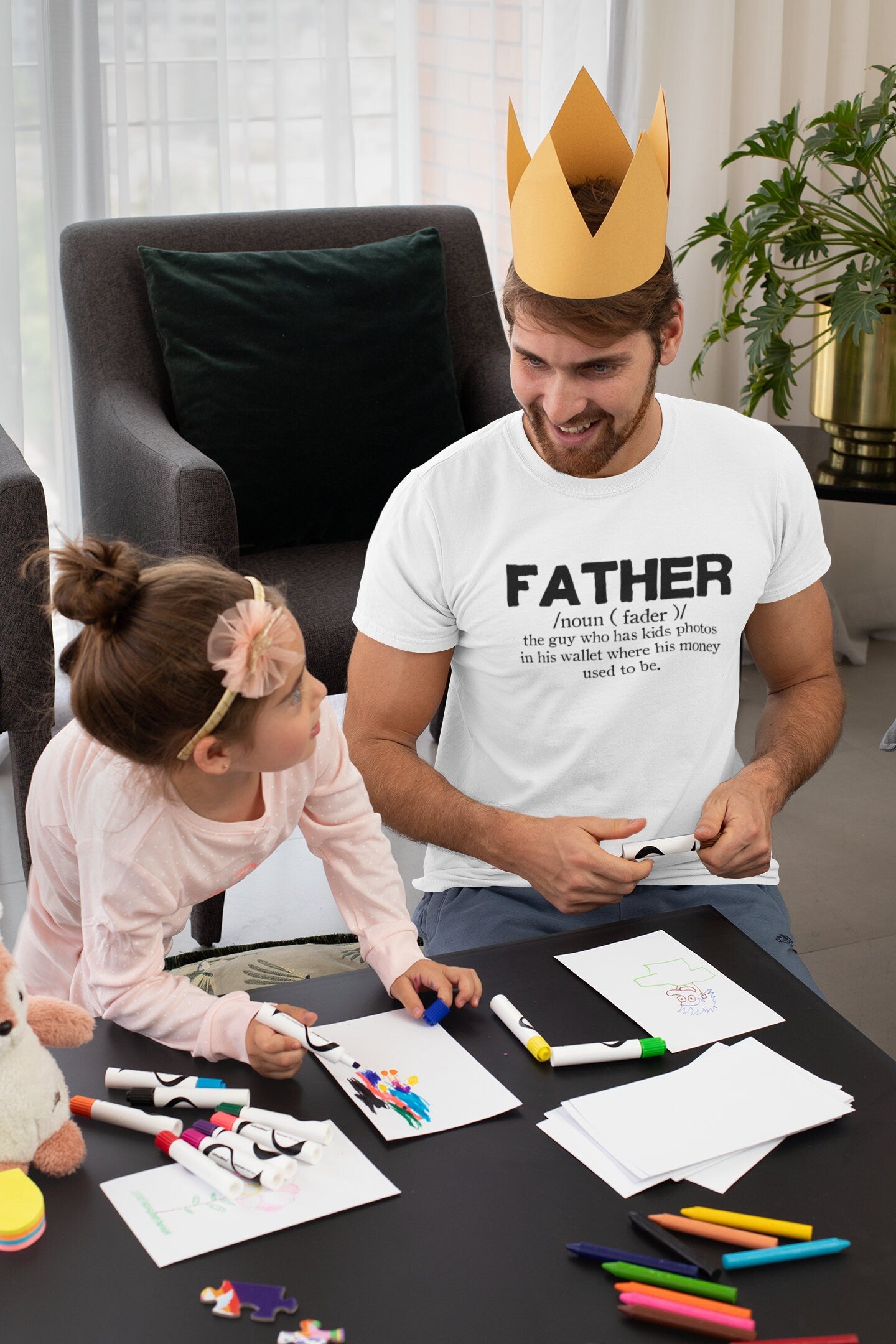 Fathers Day Gifts T-shirt, Father in Law Gifts, Funny T-Shirt Gifts for Dad, Funny Father Day Gift Ideas, Father Definition T-Shirt