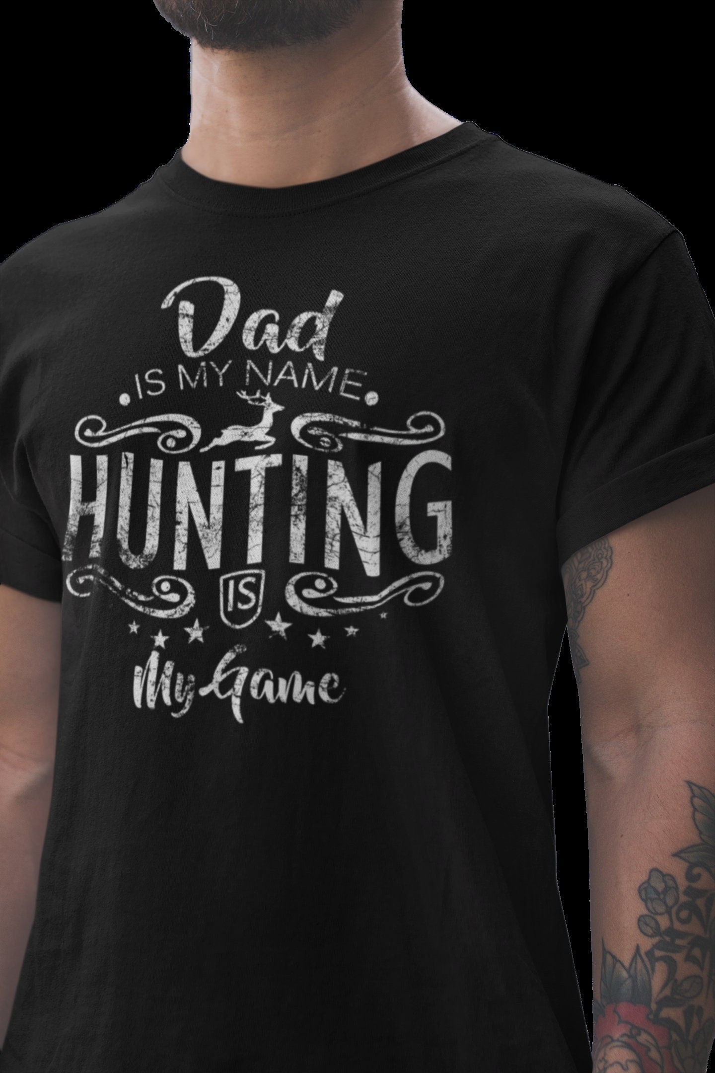 Gift for Dad T-Shirt, Fathers Day Funny T-shirt, Step Dad Gift Shirt, Birthday Gift for Musicians, Funny Dad Music T shirt, Dad Rocks Shirt