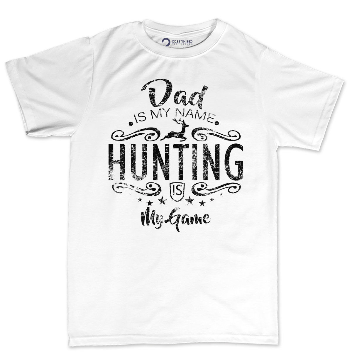 Hunting T-Shirt Gifts for Dad, Hunting Gift for Men, Funny Hunting T-Shirt, Husband Hunting Gift, Funny Fathers Day Hunter Dad Shirt