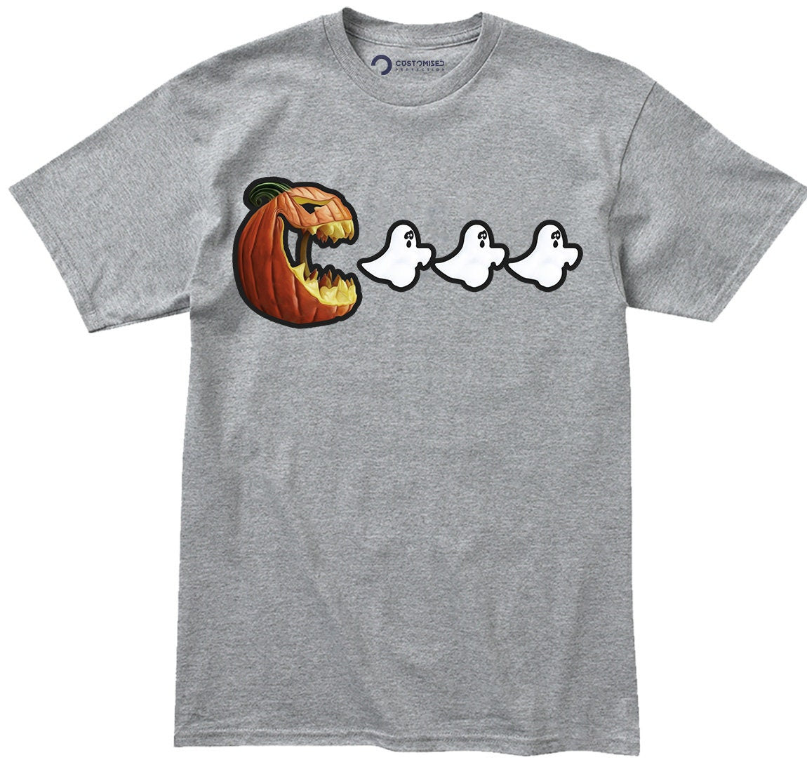 Funny Halloween Mens T-Shirt, Halloween Pumpkin Shirt, Halloween Party Tee, Halloween Costume Tee, Pumpkin Season Shirt, Ghost Eater Shirt