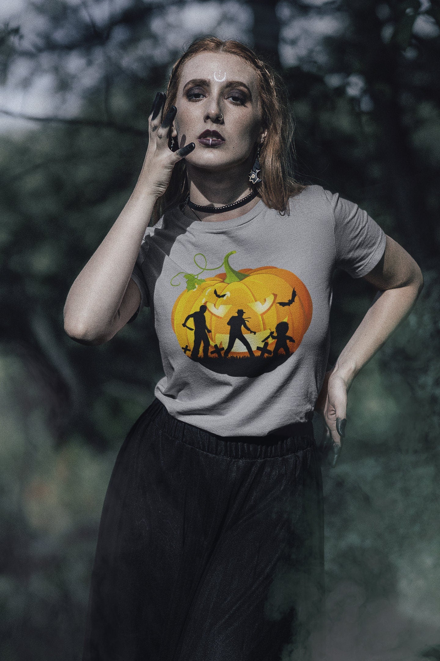 Halloween Shirt, Freddy Chucky Jason Mask, Halloween Costumes Mom Shirt, Funny Fall Pumpkin Shirt, Halloween Shirt Gifts, T shirt for Women