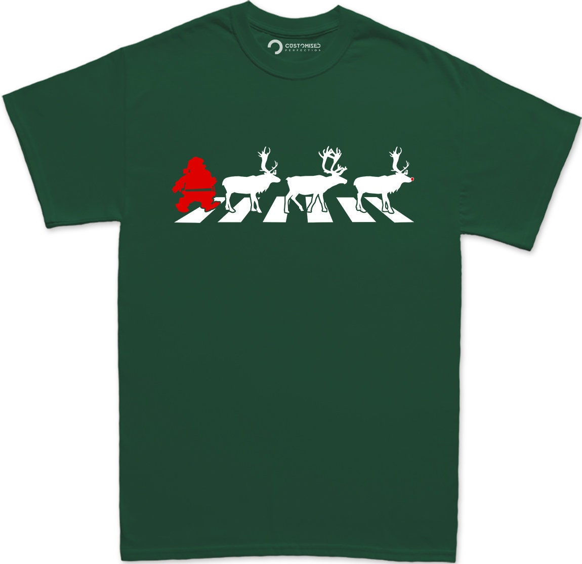 Funny Santa Shirt for Men, Santa Road Shirt, Funny Christmas Shirt, Funny Christmas Tee, Funny Santa Holiday Shirt, Santa Shirt