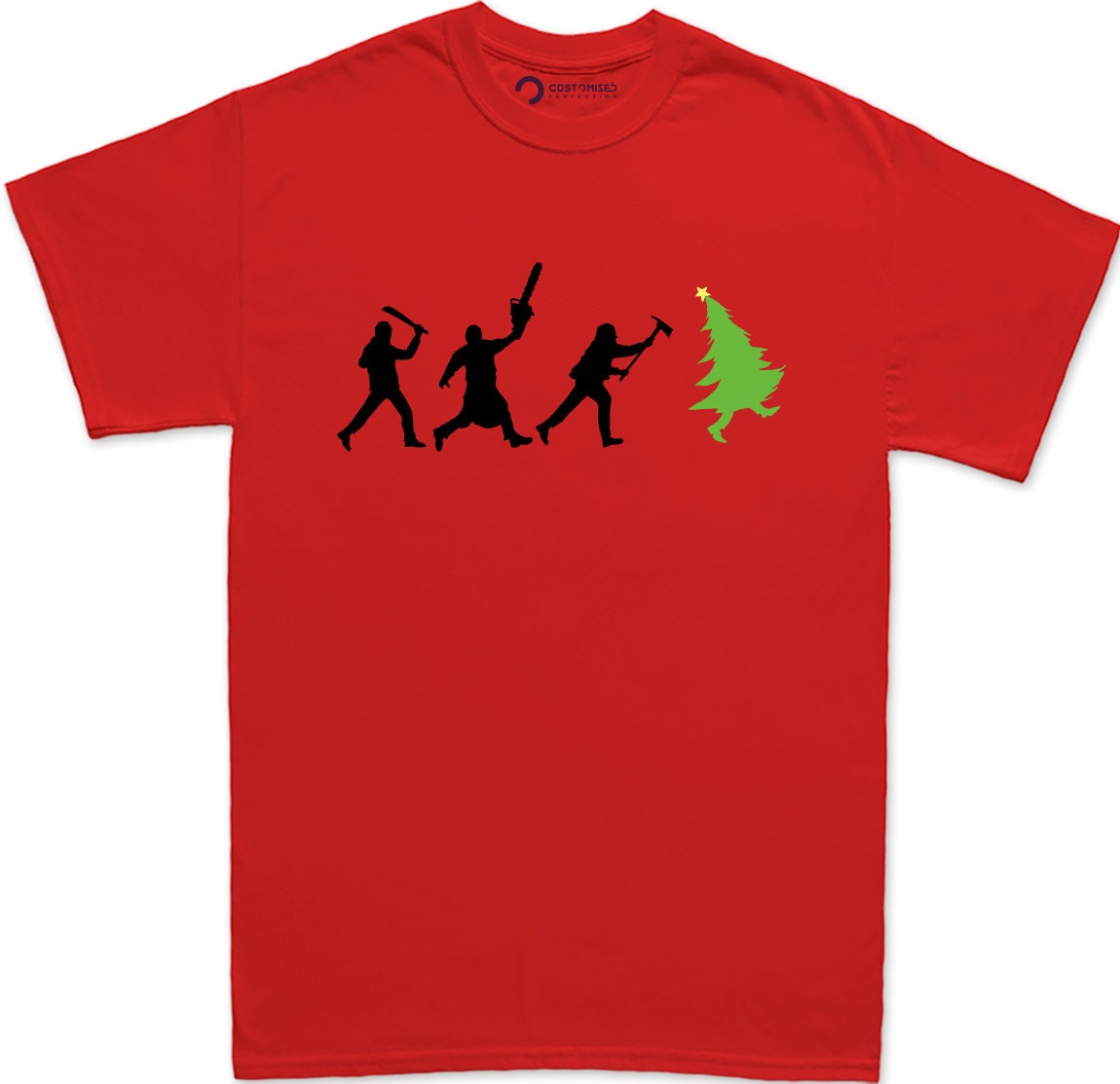 Funny Christmas Tree Shirt, Funny Christmas Shirt, Family Christmas Tee, Funny Holiday Shirt, Christmas Gift Shirt, Running Xmas Tree Shirt