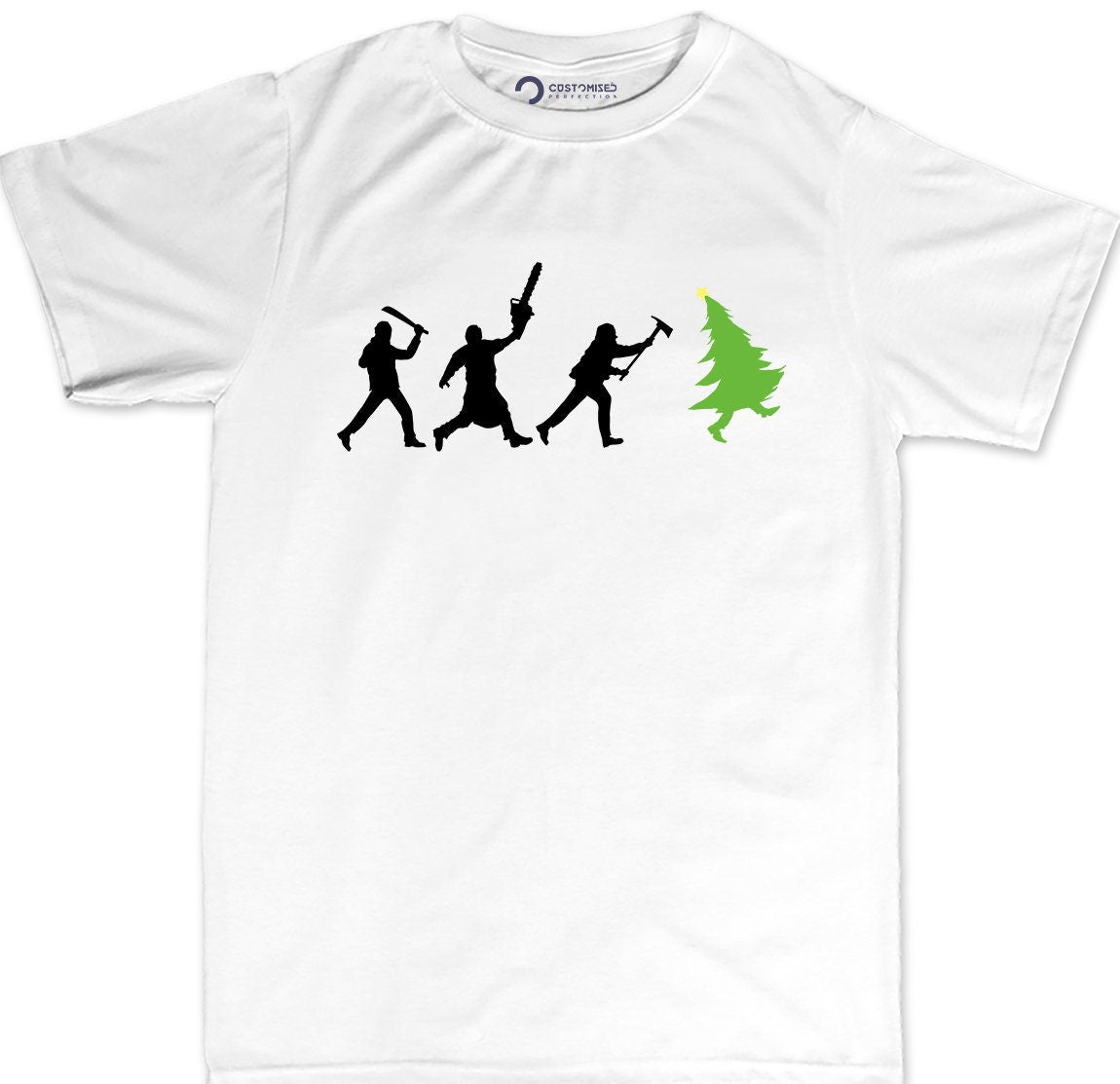 Funny Christmas Tree Shirt, Funny Christmas Shirt, Family Christmas Tee, Funny Holiday Shirt, Christmas Gift Shirt, Running Xmas Tree Shirt