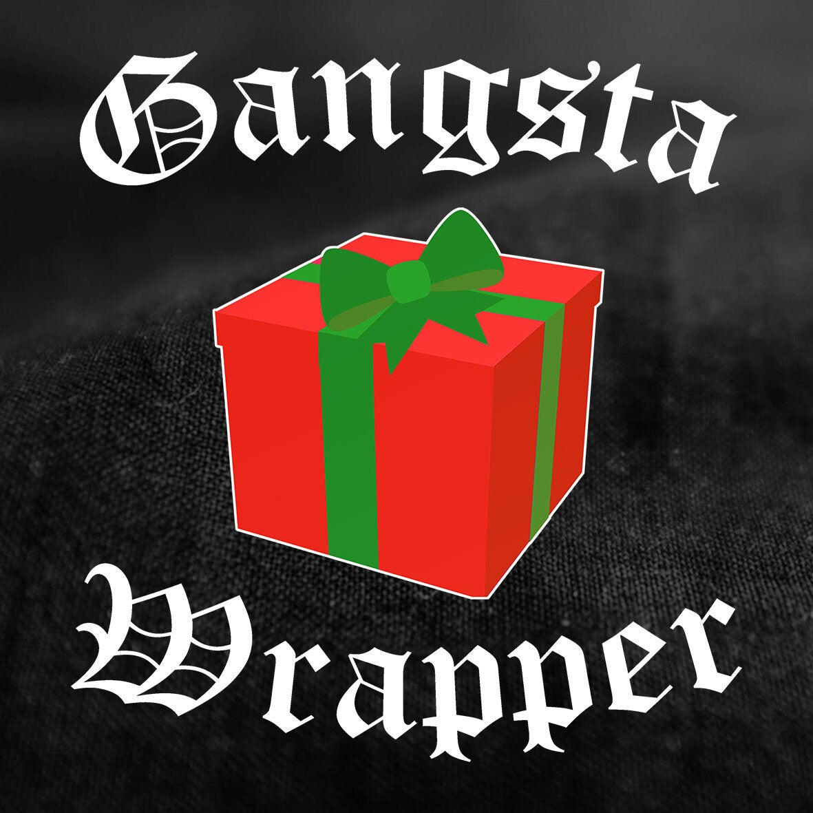 Gangsta Wrapper Shirt, Funny Christmas Shirt for Men, Funny Family Christmas Tee, Funny Holiday T Shirt, Christmas Party T Shirt