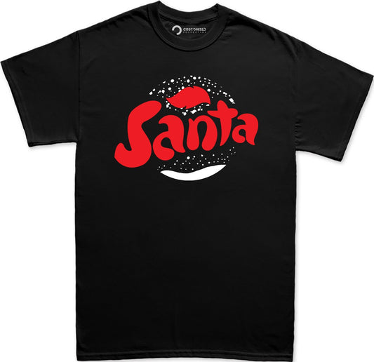 Funny Santa Christmas Shirt for Men, Unique Christmas T Shirt Gift, Family Christmas Crew Shirt, Xmas Holiday Shirt, Santa Fanta Mens Shirt