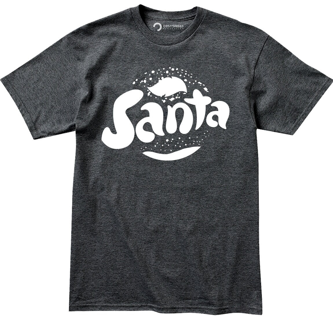 Funny Santa Christmas Shirt for Men, Unique Christmas T Shirt Gift, Family Christmas Crew Shirt, Xmas Holiday Shirt, Santa Fanta Mens Shirt