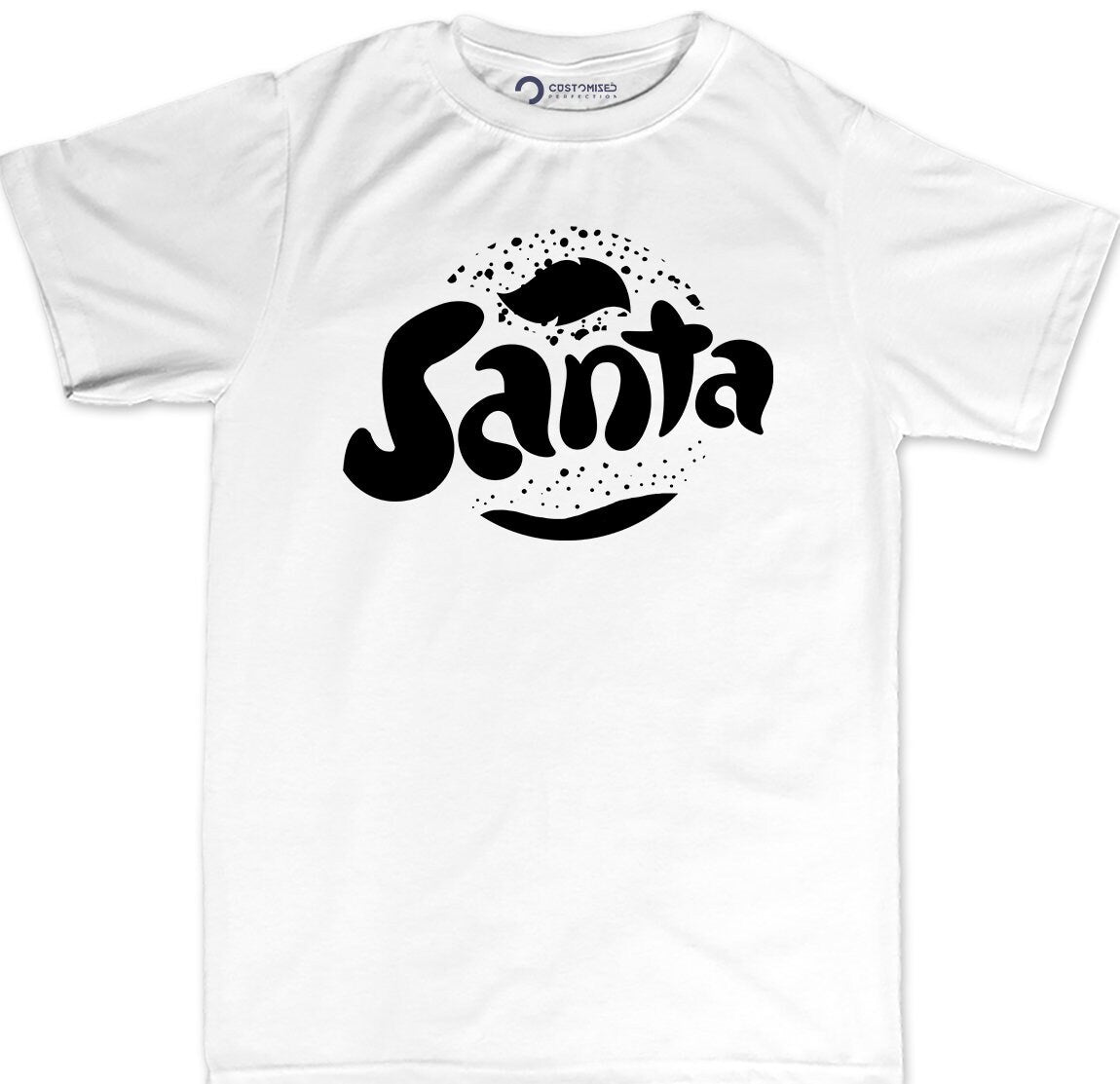 Funny Santa Christmas Shirt for Men, Unique Christmas T Shirt Gift, Family Christmas Crew Shirt, Xmas Holiday Shirt, Santa Fanta Mens Shirt