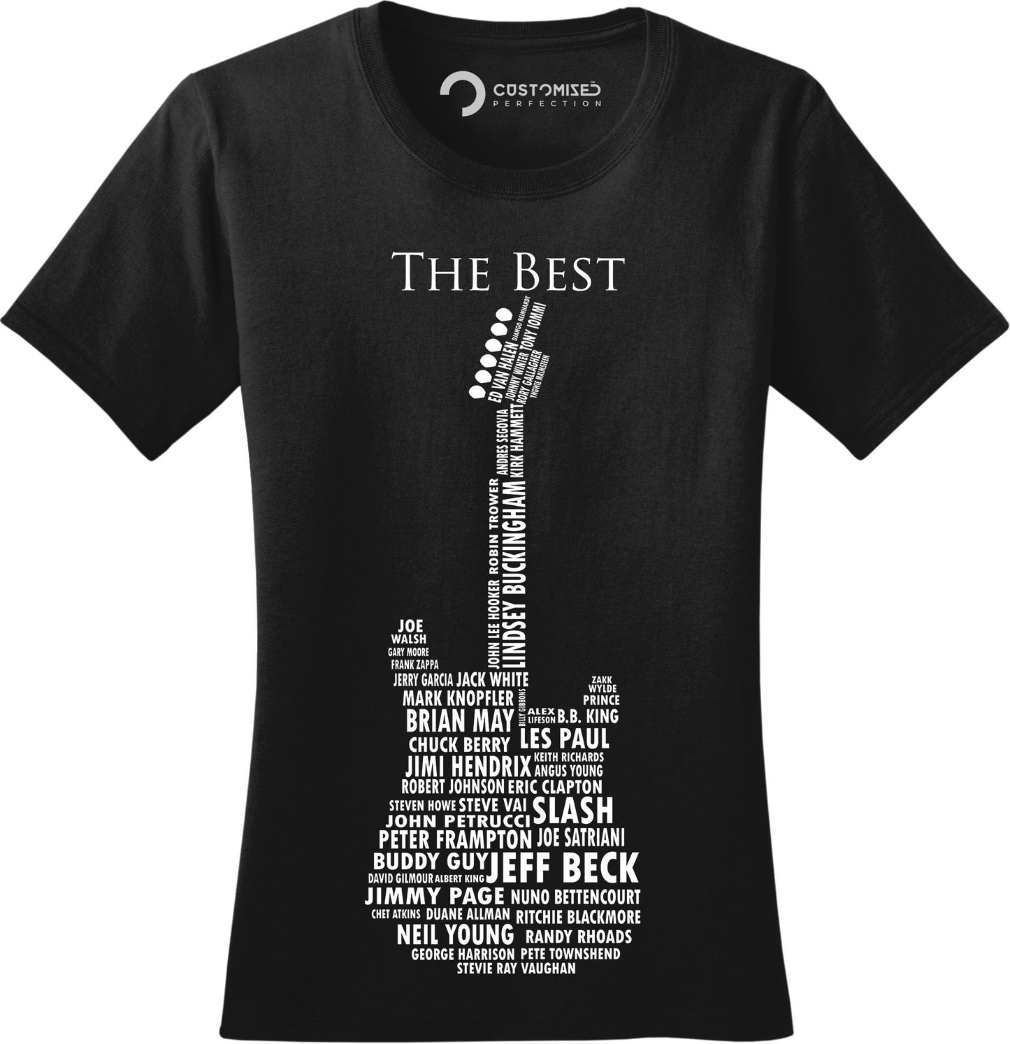 Guitar Legends Ladies T-shirt