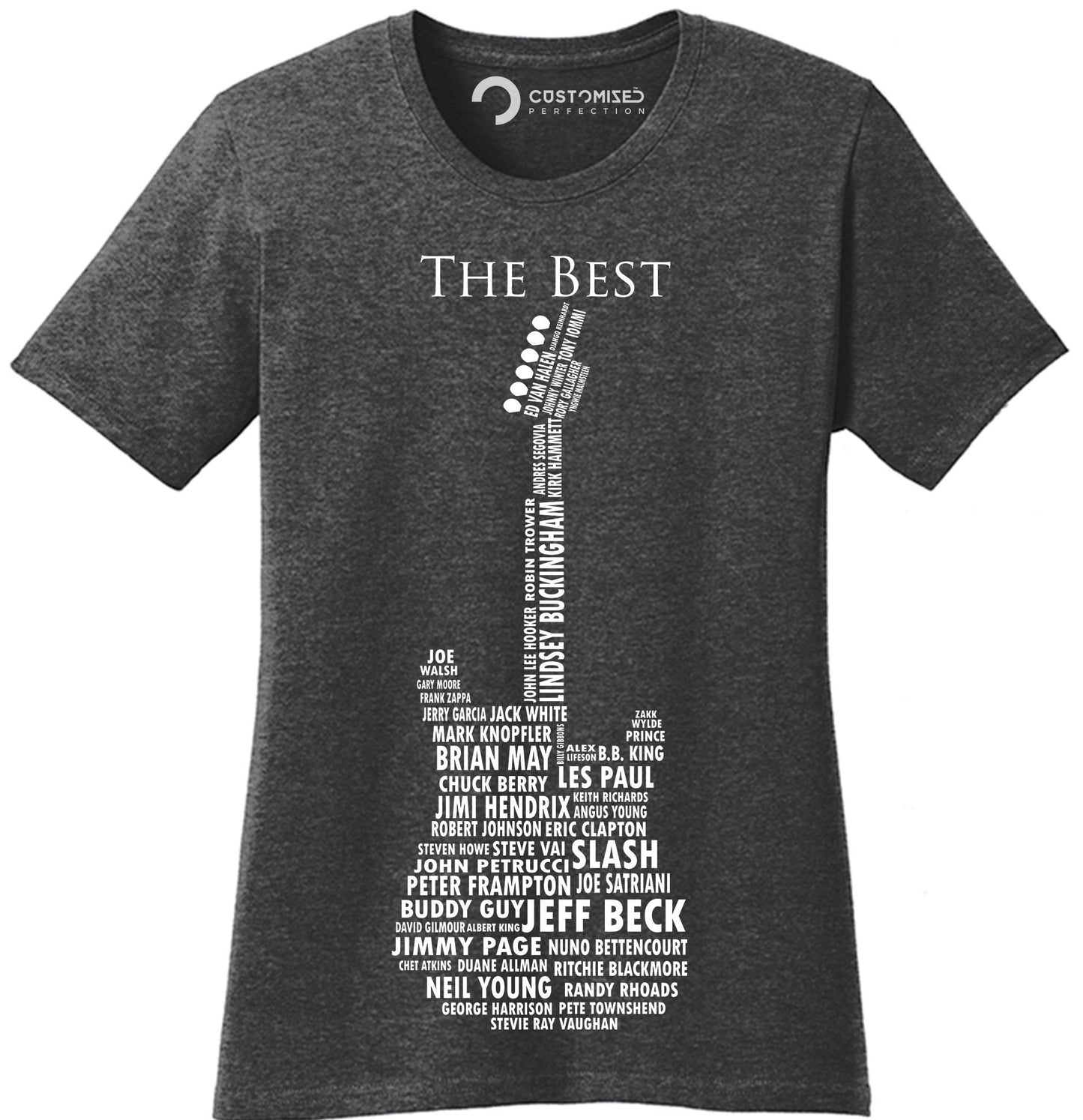 Guitar Legends Ladies T-shirt