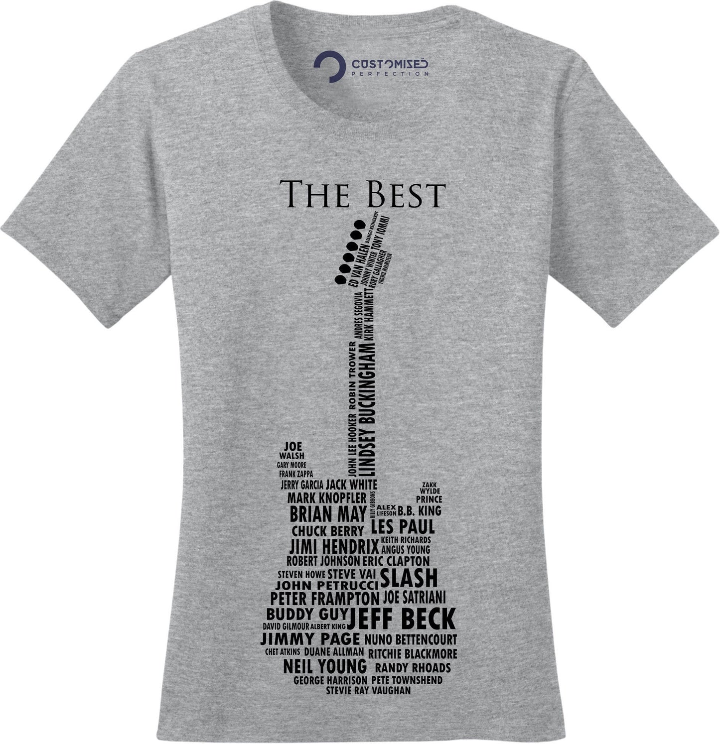 Guitar Legends Ladies T-shirt