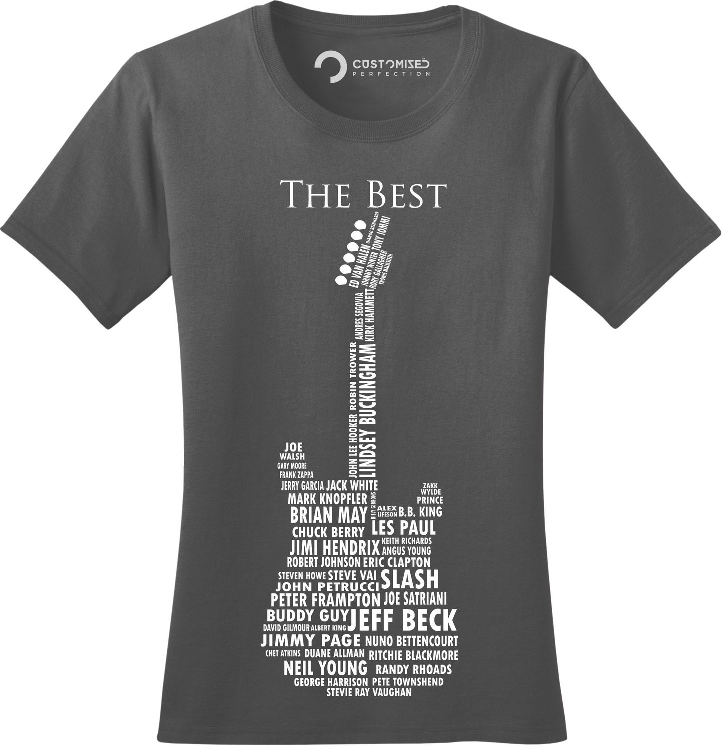 Guitar Legends Ladies T-shirt