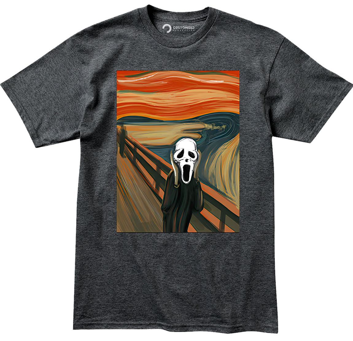 Halloween Van Gogh Scream Ghost Face Shirt for Men - Scream Merchandise - Horror Movie Shirt - Ghostface Merch - Scary Movie